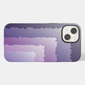Etui iPhone 13 cristaux violets (Verso Horizontal)