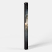 Etui iPhone 13 Croix chrétienne céleste (Côté droit)