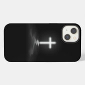 Etui iPhone 13 Croix dans le Coque-coque iphone Mist (Verso Horizontal)