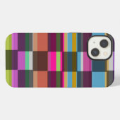 Etui iPhone 13 Cubes colorés (Verso Horizontal)