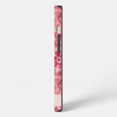 Etui iPhone 13 Custom Pink Floral Coquette (Côté gauche)
