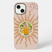 Cute Boho Sun Personnalisez votre coque iphone pho