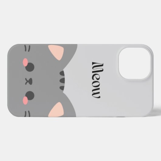 Etui iPhone 13 Cute Cat  iPhone Case – Soft & Aesthetic Look (Verso Horizontal)