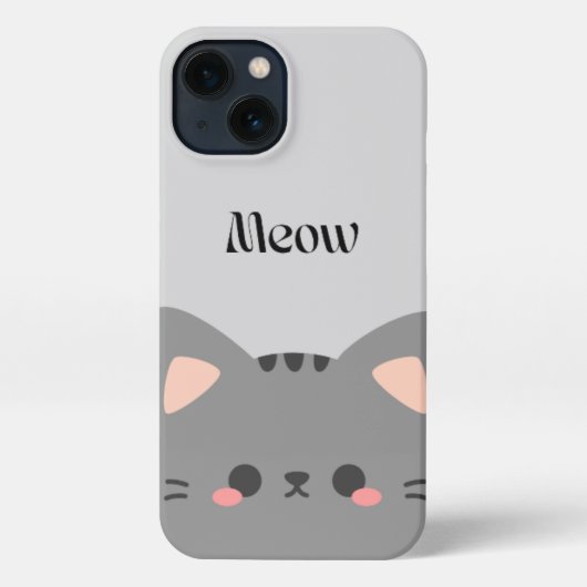Etui iPhone 13 Cute Cat  iPhone Case – Soft & Aesthetic Look (Verso)