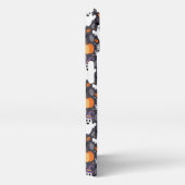 Etui iPhone 13 Cute Ghost Pumpkin Pattern – Happy Halloween (Côté droit)