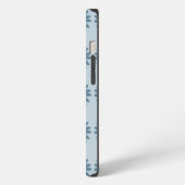 Etui iPhone 13 Daisy Bleue (Côté gauche)