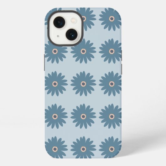 Etui iPhone 13 Daisy Bleue (Verso)