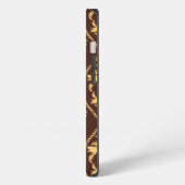 Etui iPhone 13 Damas Baroque #2 @ Sonoletre (Côté gauche)