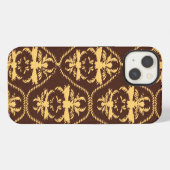 Etui iPhone 13 Damas Baroque #2 @ Sonoletre (Verso Horizontal)