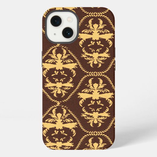Etui iPhone 13 Damas Baroque #2 @ Sonoletre (Verso)