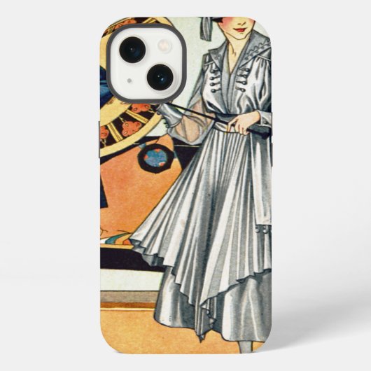 Etui iPhone 13 Dames à la mode (Verso)