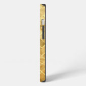 Etui iPhone 13 Damier Doré d'Automne (Côté gauche)