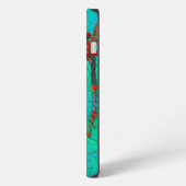 Etui iPhone 13 Danse de libellule (Côté gauche)
