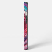 Etui iPhone 13 "Danse Spirale Ébulliente" (Côté gauche)