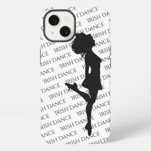 Etui iPhone 13 Danseur Irlandais Chaussure Rigide Danse Noir et B