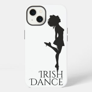 Etui iPhone 13 Danseuse Irlandaise Chaussure Rigide Noir et Blanc