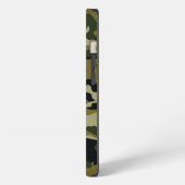 Etui iPhone 13 Dark Green Camo (Côté gauche)