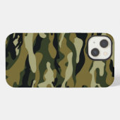Etui iPhone 13 Dark Green Camo (Verso Horizontal)