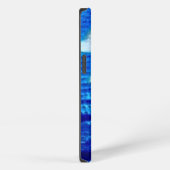 Etui iPhone 13 Dauphin sauteur animal marin bleu (Côté droit)