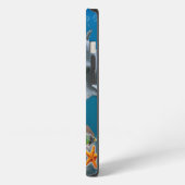Etui iPhone 13 Dauphins (Côté gauche)