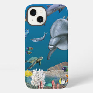 Etui iPhone 13 Dauphins