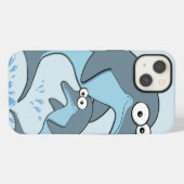 Etui iPhone 13 Dauphins (Verso Horizontal)