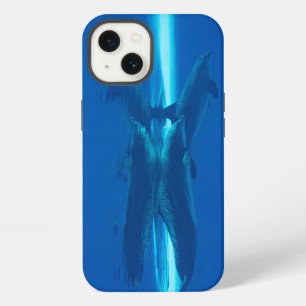 Etui iPhone 13 Dauphins et réflexions