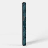 Etui iPhone 13 Deep Aqua Navy Blue Custom Monogram iPhone 6 Coque (Côté droit)