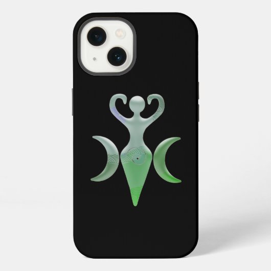 Etui iPhone 13 Déesse triple (Verso)