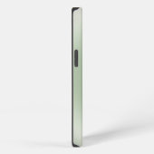 Etui iPhone 13 Dégradé de vert sauge Aura (Côté droit)