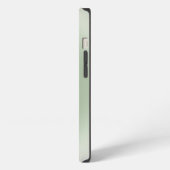 Etui iPhone 13 Dégradé de vert sauge Aura (Côté gauche)