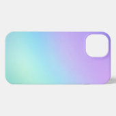 Etui iPhone 13 Dégradé lavande violet (Verso Horizontal)