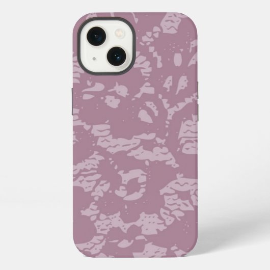Etui iPhone 13 Dentelle violette (Verso)