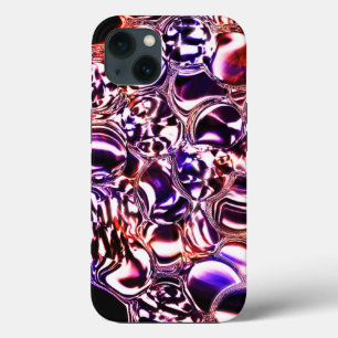 Etui iPhone 13 Des bulles de verre coloré ou de pierres précieuse