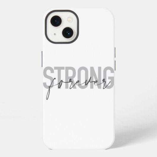 Etui iPhone 13 Design élégant, simple, chic et moderne Strong For (Verso)