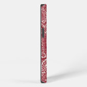 Etui iPhone 13 Design moderne Rouge Mini coque ipad (Côté droit)