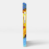 Etui iPhone 13 Deux Coupes de tournesols Van Gogh (Côté gauche)