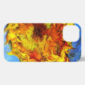 Etui iPhone 13 Deux Coupes de tournesols Van Gogh (Verso Horizontal)