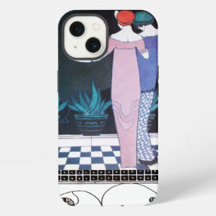 Etui iPhone 13 DEUX FEMMES DANS LA NUIT Art Déco Beauté Mode