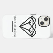 Etui iPhone 13 Diamant (Verso Horizontal)