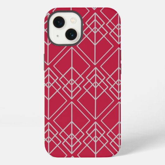 Etui iPhone 13 Diamants Art Déco (Verso)