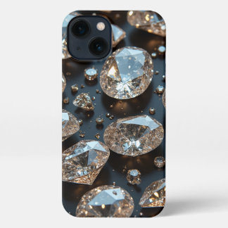Etui iPhone 13 Diamond coque iphone a l'air d'un vrai diamant lux