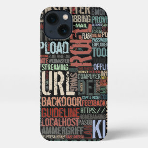 Etui iPhone 13 Dictionnaire informatique en couleurs
