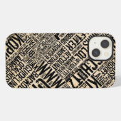 Etui iPhone 13 Dictionnaire informatique - étui pour iPhone Case- (Verso Horizontal)
