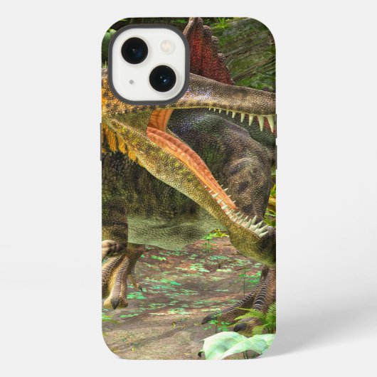 Etui iPhone 13 Dinosaure Spinosaurus (Verso)