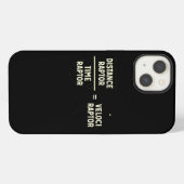 Etui iPhone 13 Distanceraptor Velociraptor Timeraptor Dinosaur Ma (Verso Horizontal)