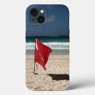 Etui iPhone 13 Dive Flag on the Beach