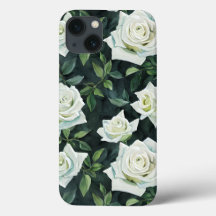 Étui iPhone 13 Divine Petals : élégance en fleurs