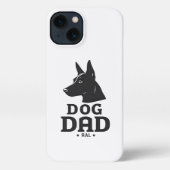 Etui iPhone 13 Dog Dad Gifts for Him – Funny & Custom Gea (Verso)