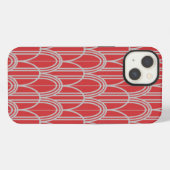 Etui iPhone 13 Domes Art déco (Verso Horizontal)